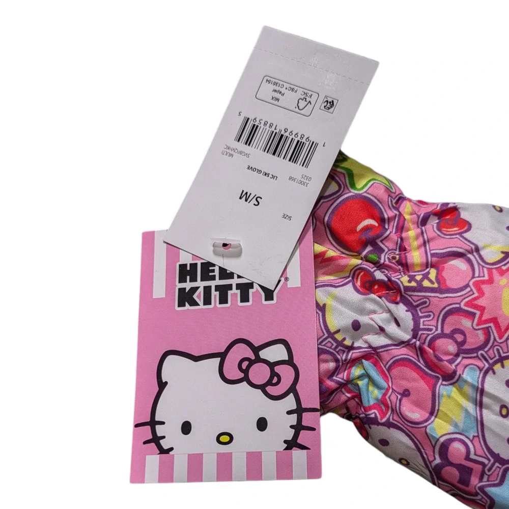 Sanrio - Hello Kitty - Kids Winter Snow Gloves - Size S/M - New with Tag
